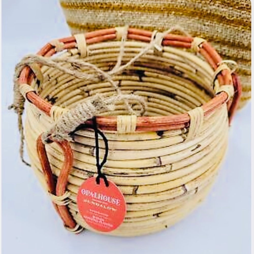 New. Woven hanging planter  Opalhouse design by Jungalow